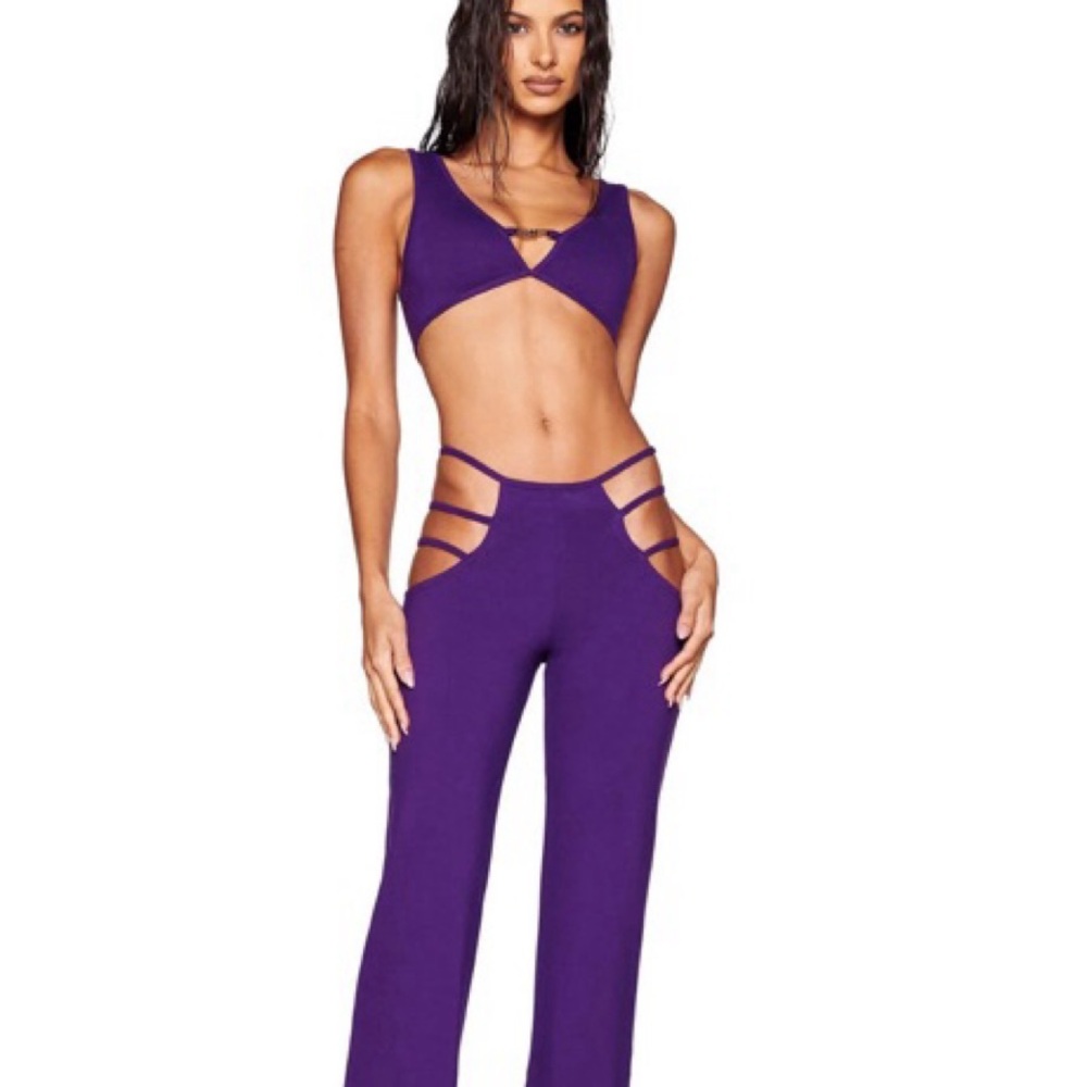 IAMGIA Purple Lucid Set  (Pants/Top included)